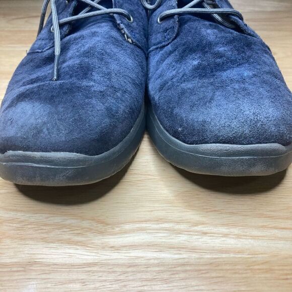 UGG Treadlite Canoe Blue Suede Neumel Chukka Sneaker Shoe, Size 5 - Picture 12 of 14